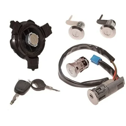 سوئيچ كامل ست 206 بدون ريموت هاچ بك - نصير لوازم کد 41200132