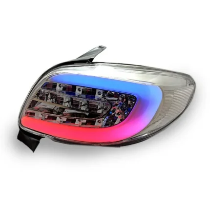 چراغ خطر پژو 207 مالتی کالر(ریموتی) جفت رنگ تمام سفید تمام دودی ان جی کو