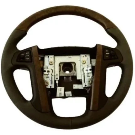 مجموعه غربیلک فرمان چرمی - طرح چوب پارس کروز پلاس کد CR30031601