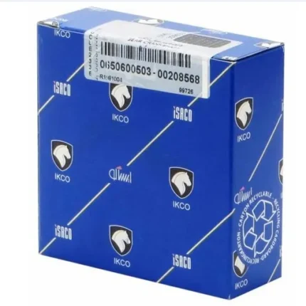 مجموعه کامل بوش پیستون و گژن پین شرکتی ایساکو کد ۰۴۱۰۷۰۰۷۹۹ مناسب برای پژو ۴۰۵ XU7