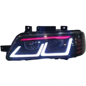 چراغ جلو 405 slx طرح کادري جفت رنگ سفيد ان جی کو