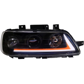 چراغ جلو 405 slx طرح Nx جفت رنگ سفيد نارنجی ان جی کو