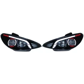 چراغ جلو 206طرح پازل جفت رنگ سفید ان جی کو