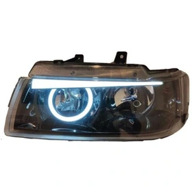 چراغ جلو سمند طرح ANGRY جفت رنگ سفيد ان جی کو