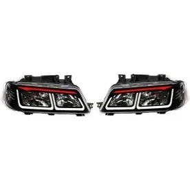 چراغ جلو 405طرح کادري جفت رنگ سفید ان جی کو