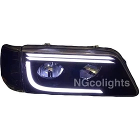 چراغ جلو 405طرح ليزري جفت رنگ سفید ان جی کو