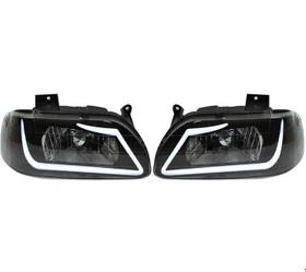 چراغ جلو 405طرح AUDI جفت رنگ سفید ان جی کو