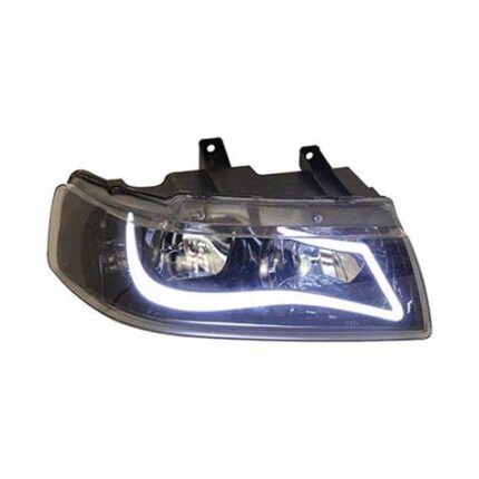 چراغ جلو پارس طرح AUDI جفت رنگ سفید ان جی کو