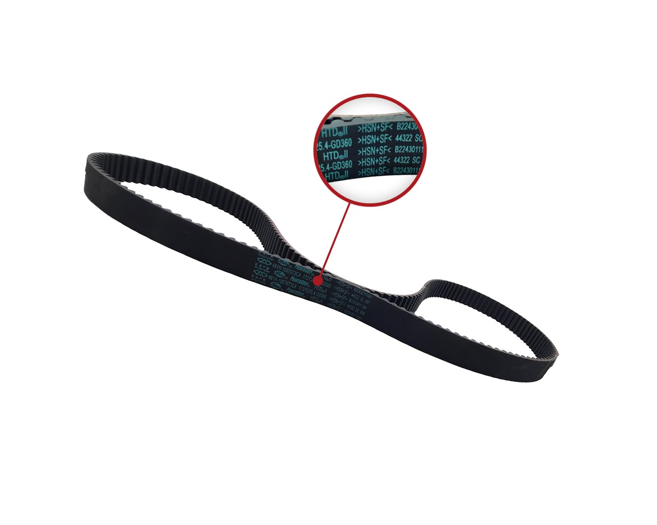 67-تسمه-تایم-33-اتومات تسمه تایم دنده اتومات X33AT کدفنی 481H-1007073CA