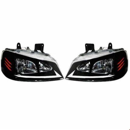 چراغ جلو پارس طرح nx جفت رنگ سفید ان جی کو