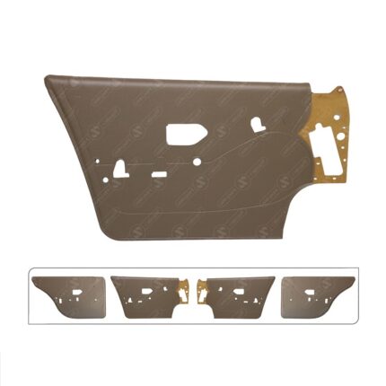 رودری پژو 405 قدیم جلو چپ قهوه ای