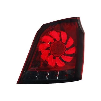 چراغ خطر پراید 111طرح فراری جفت رنگ قرمز دودی،تمام قرمز ان جی کو