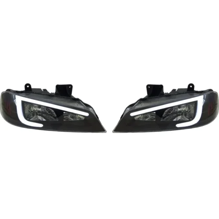 چراغ جلو پارس طرح GT86 جفت رنگ سفید ان جی کو